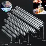 10-Pack 300mm Borosilicate Glass Tubes, 10mm OD