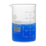 SCIENT Glass Beaker Set: 50ml, 100ml, 250ml