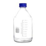 2000 mL Graduated Round Glass Storage Bottle