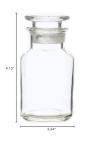 Deschem 125ml Wide Mouth Glass Reagent Bottle