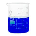 SCIENT Glass Beaker Set: 50ml, 100ml, 250ml