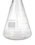 1000ml Graduated Narrow Mouth Glass Erlenmeyer Flask