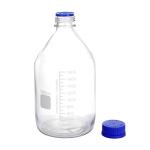 2000 mL Graduated Round Glass Storage Bottle