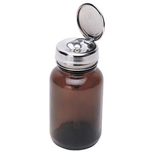 MENDA One-Touch Amber Glass Dispensing Bottle