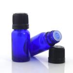 Cobalt Blue 5ml Glass Bottles with Droppers - 15 Pack