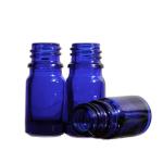 Cobalt Blue 5ml Glass Bottles with Droppers - 15 Pack