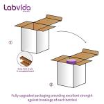 1000mL Round Media Storage Bottle with GL45 Cap