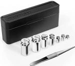 Calibration Weight Set for Digital Scales with Tweezers