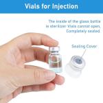 10 Pack of 2ml Glass Injection Vials