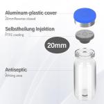 Plceo Sterile Self-Sealing Empty Vials (10ML, 12PCS)