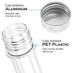 30 Pack Clear 45 ML Plastic Test Tubes