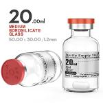Sterile Empty Vials with Self-Healing Port (20ml, 10)