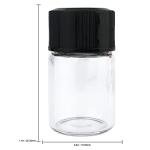Beauticom 2ML Clear Glass Vials with Droppers - 12 Pack