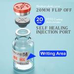 Sterile Empty Vials with Self-Healing Port (20ml, 10)