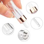 35 Pack 5ml Clear Glass Dropper Vials with Caps