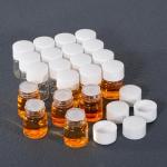 BKMAMLAB 5ml Clear Glass Vials with Caps - 20pcs