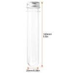 30 Pack Clear 45 ML Plastic Test Tubes