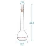 Stonylab Class A 25 ml Glass Volumetric Flask