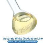 25ml Borosilicate Glass Graduated Volumetric Flask Set