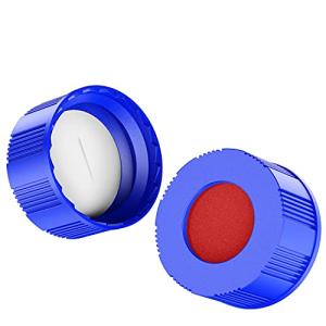 9mm Blue Polypropylene Autosampler Vials Caps