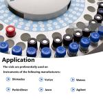 ALWSCI 2ml HPLC Vials with Screw Caps, 100 Pack