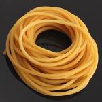 Natural Latex Rubber Tubing, 3/16" ID x 1/4" OD