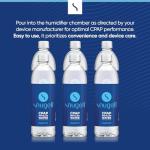 Snugell Distilled Water for CPAP Machines (6-Pack)