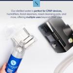 Snugell Distilled Water for CPAP Machines (6-Pack)