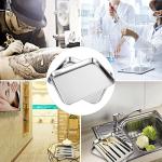 3-Pack Stainless Steel Surgical & Lab Instrument Trays