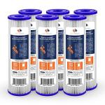 Aquaboon 5 Micron Whole House Sediment Filter, 6-Pack