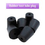 AnRui 6-Pack Tapered Rubber Stoppers for Lab Use