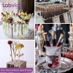 50-Pack 20ml Glass Test Tubes with Stoppers