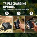 Portable Solar Water Filter for Camping & Travel