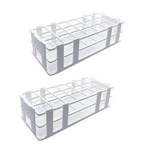 Luckkyme 2-Pack Detachable Test Tube Rack Holder