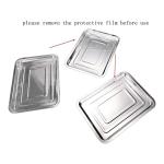 DOWEI 2 Pack Stainless Steel Surgical Trays