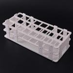 Buytra 2 Pack Plastic Test Tube Rack, 24 Holes