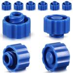 Syringe Tip Caps for Feeding Tubes, Blue (150)