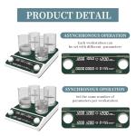 LABHOUSE 4-Position Magnetic Stirrer with Speed Control