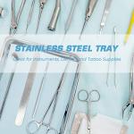 5 Pack Stainless Steel Dental Lab Trays - 13.5" x 10