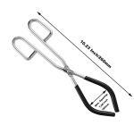 SHEUTSAN 3-Pack 10.2" Beaker Tongs with Rubber Ends