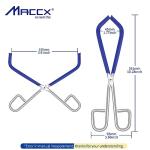 Beaker Tongs with Rubber Coated Ends