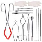 Rustark 13-Piece Essential Lab Tools Set