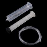 Buytra 2 Pack 100ML Plastic Syringes with Tubing