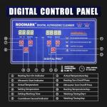 Roomark 3.2L Ultrasonic Cleaner with Digital Display