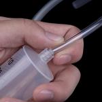 Buytra 2 Pack 100ML Plastic Syringes with Tubing