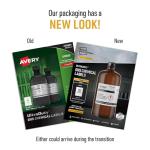 Avery UltraDuty Waterproof GHS Chemical Labels 500 Pack