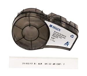 Chemical & Temp Resistant Lab Labels - Black/White