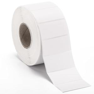 2000 Waterproof White Write-On Labels 2" x 1