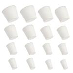 Medsuo 16pcs Rubber Stoppers for Lab Bottles
