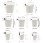 Medsuo 16pcs Rubber Stoppers for Lab Bottles